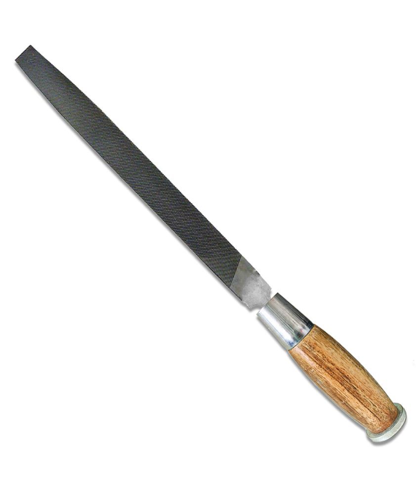     			Amb File Wooden Handle Flat 12 Inch
