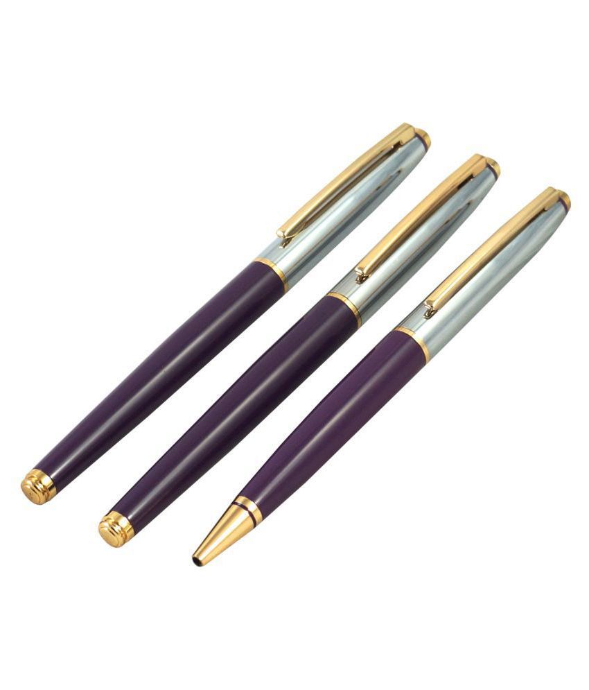     			auteur Focus, Set of Three, Premium Collection, Fountain , Roller and Ball Pen Gift Set