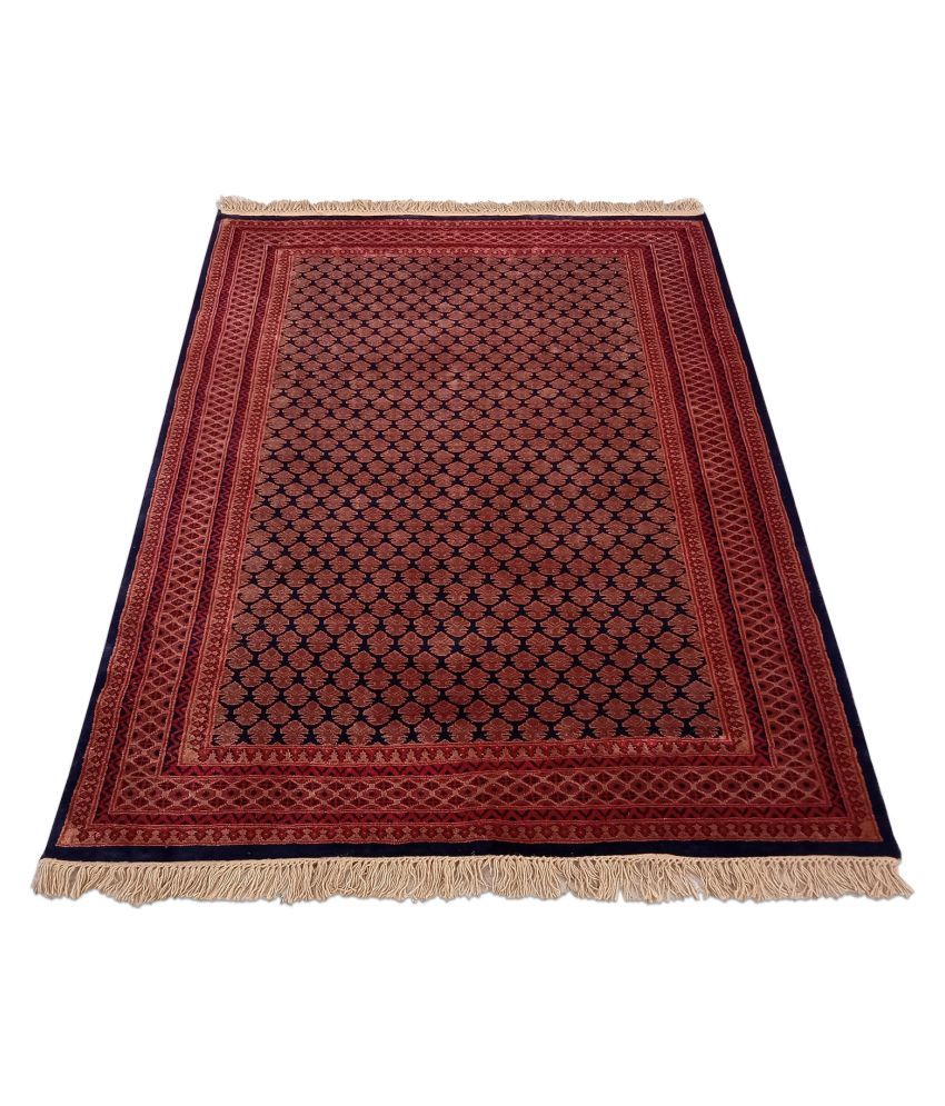 Amma Carpets Black Wool Carpet Traditional 5x7 Ft Buy Amma Carpets