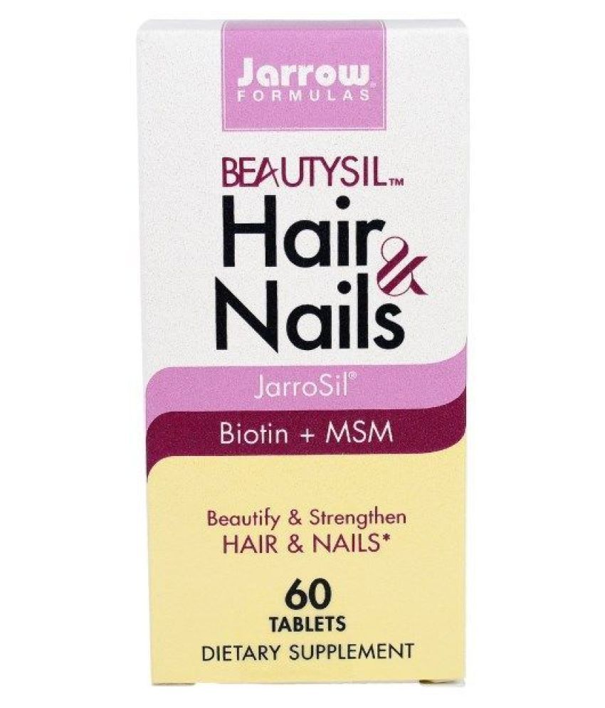 Jarrow Formulas BeautySil Hair & Nails, 60 no.s Vitamins Tablets: Buy Jarrow  Formulas BeautySil Hair & Nails, 60 no.s Vitamins Tablets at Best Prices in  India - Snapdeal