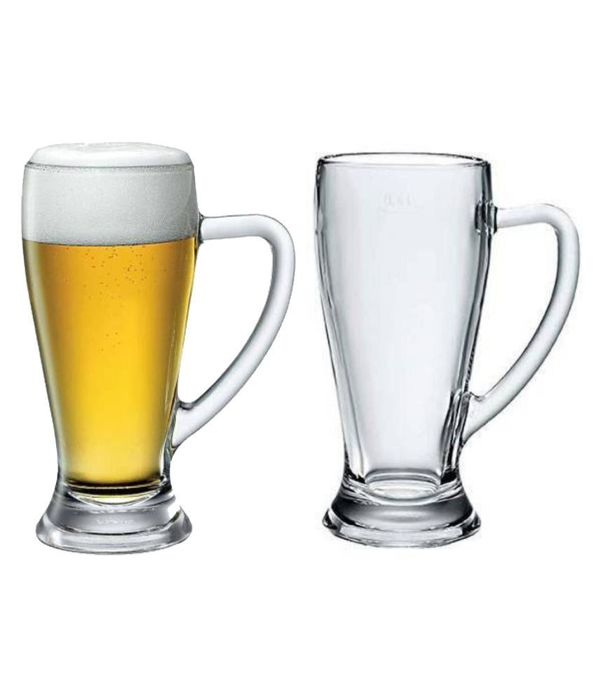     			Afast Beer Mug Glasses Set,  250 ML - (Pack Of 2)