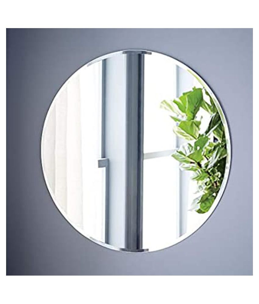 ARVIND SANITARY Mirror Wall Mirror ( 18 x 18 cms ) - Pack of 1