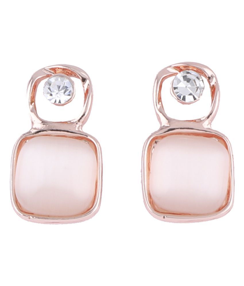 Attractive Rose Gold Plated Earring for Women and Girls.