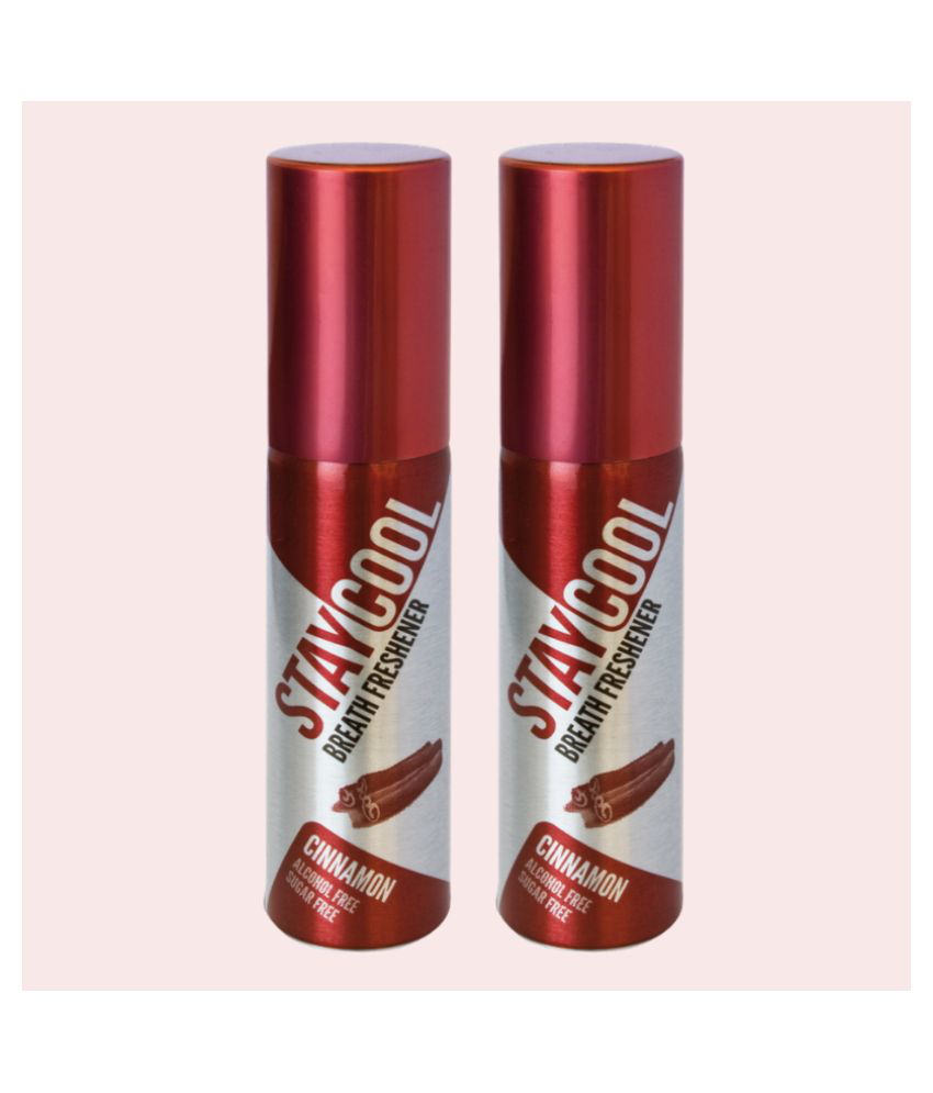     			StayCool Breath Freshener Spray Cinnamon 40 mL Pack of 2