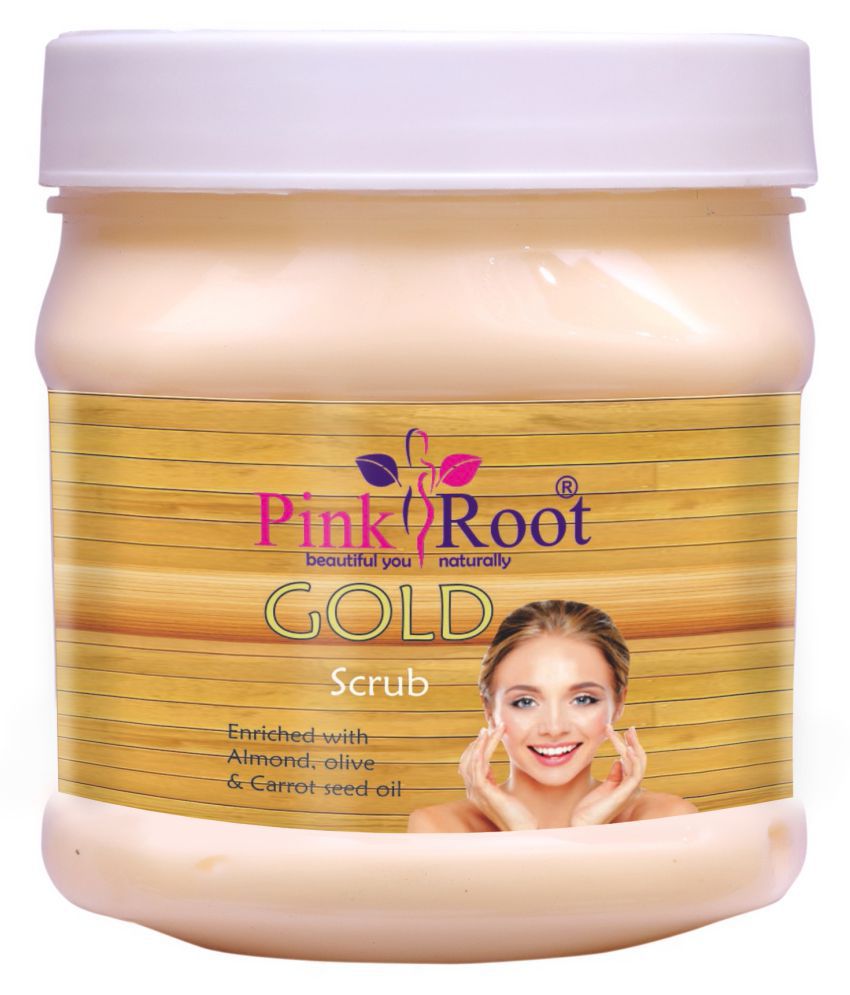 Pink Root Gold Scrub Gm With Oxyglow Perle Bleach Day Cream Gm