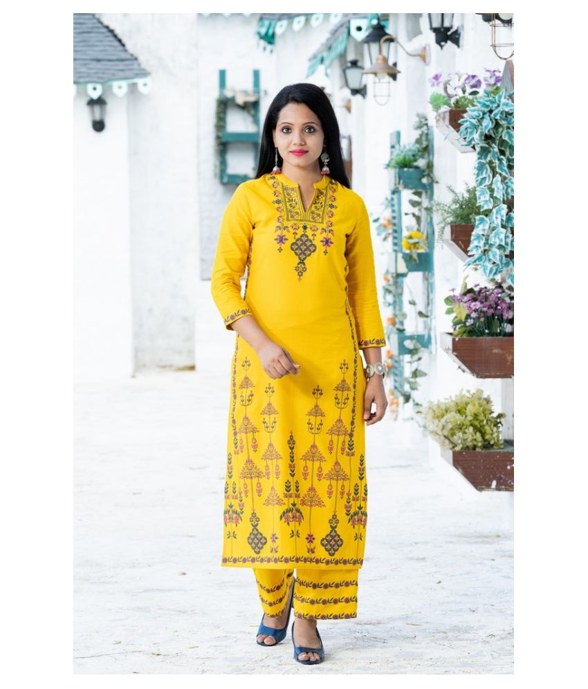 pant suit kurti