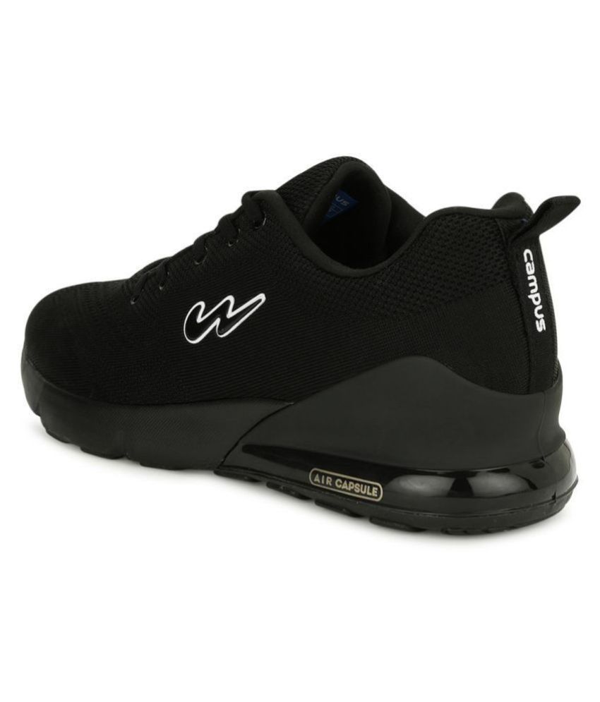 Campus NORTH Black Running Shoes - Buy Campus NORTH Black Running Shoes ...