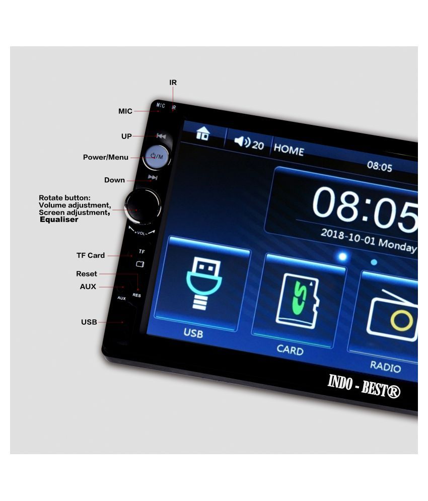 INDOBEST Double DIN Car Stereo Buy INDOBEST Double DIN Car Stereo