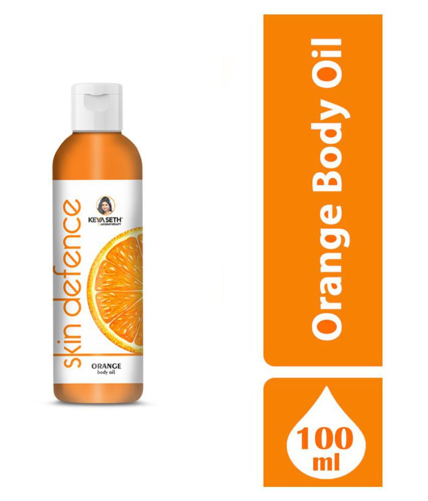    			Keya Seth Aromatherapy Orange oil 100ml Bath Kit Pack of 3