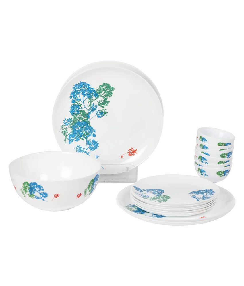 Luminarc Glass Dinnerware Set Glass Dinner Set Of 19 Pieces Buy Online At Best Price In India 1715