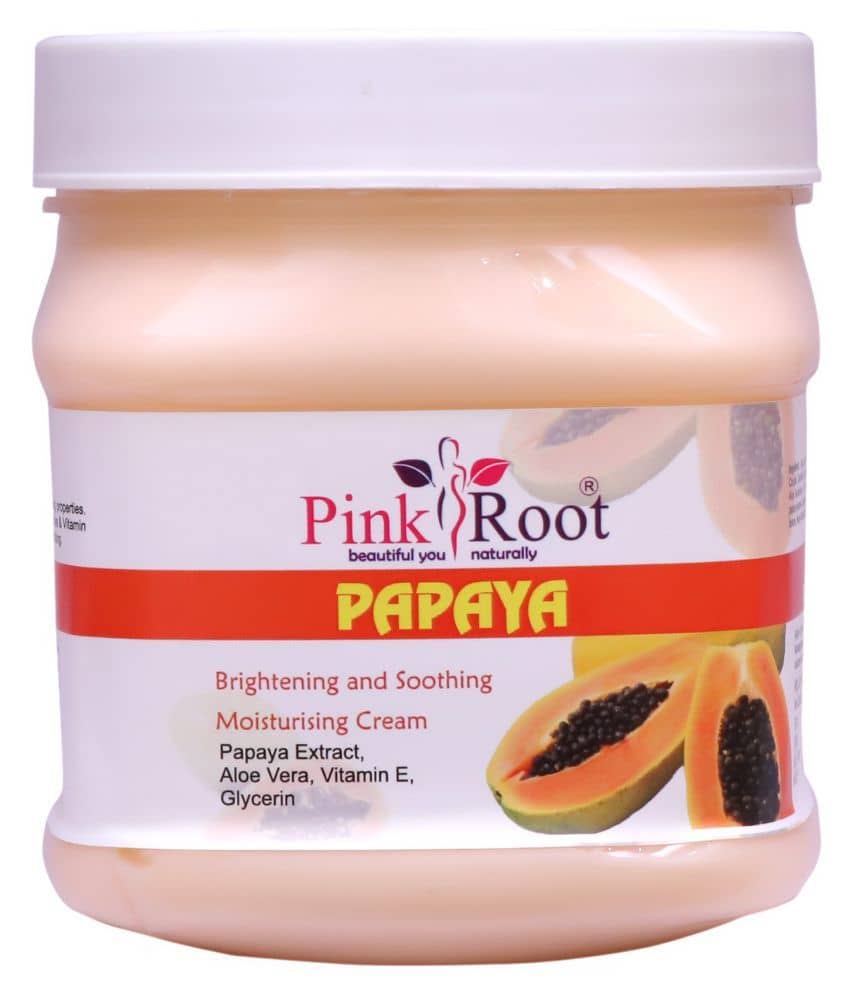 Pink Root Papaya Cream 500gm with Biotique Bio Honey Gel Face Wash 100 mL Pack of 2 Buy Pink