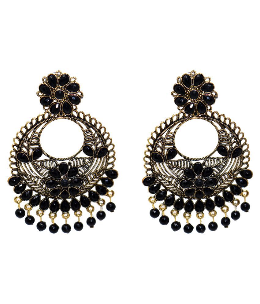Happy Stoning Stylish Designer Ethic Earrings for Women & Girls