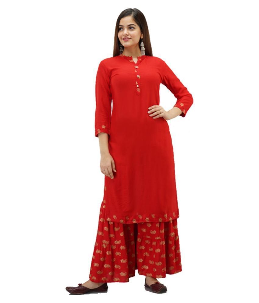 sharara n kurti