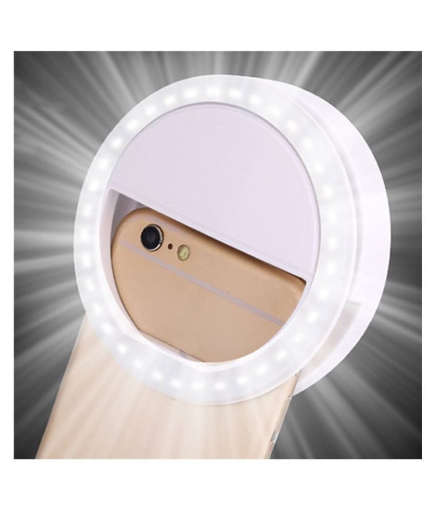 Apollo Plus White NA Selfie Flash Light - 10 cm