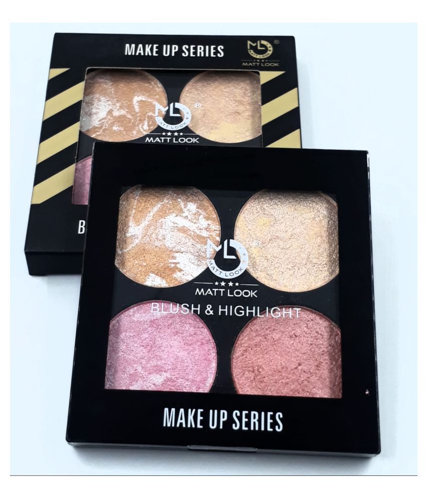 matt look highlighter