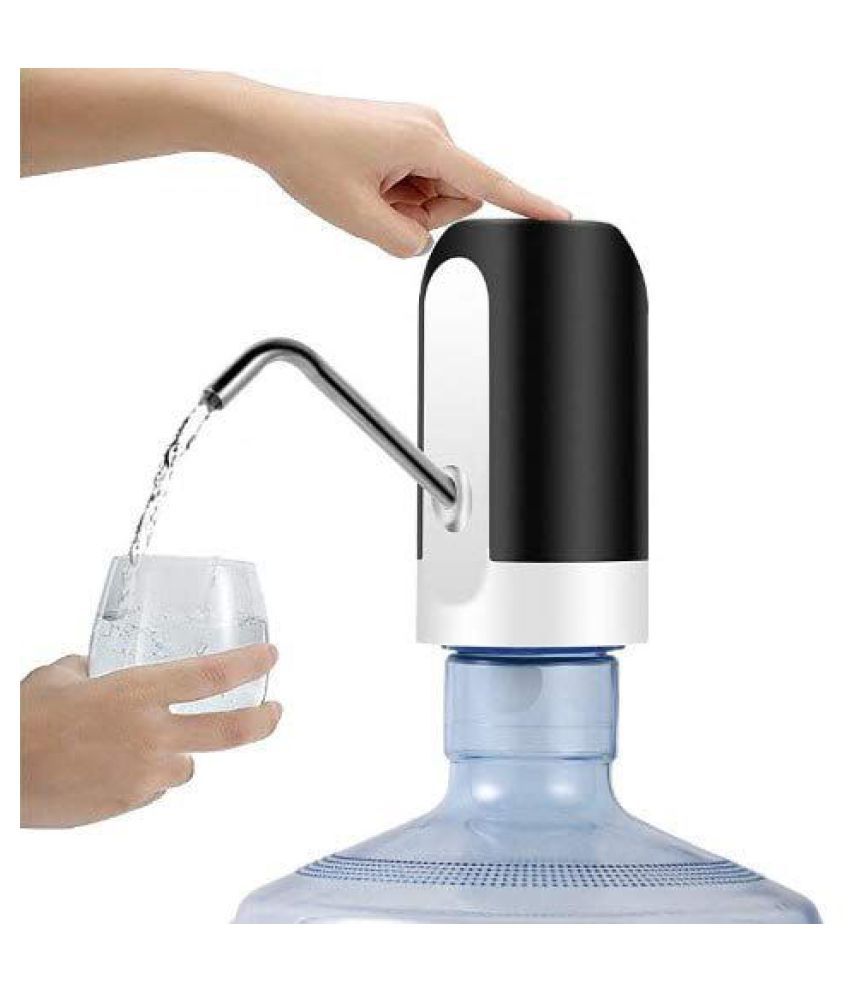     			Automatic Wireless Electric Rechargeable Drinking Water Dispenser Pump for 20 Liter Bottle Can with USB Charging Cable by Earmark