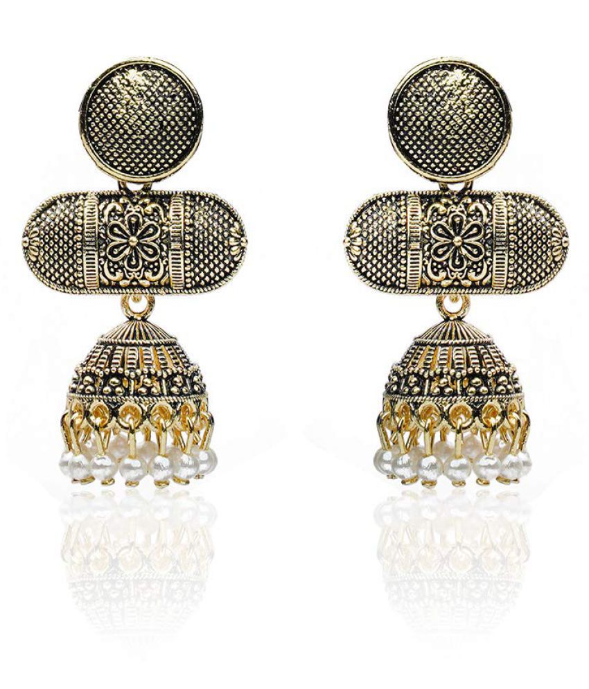 Online Om Latest Traditional Design Jhumki/Earrings for Women/Girls  (Golden): Buy Online Om Latest Traditional Design Jhumki/Earrings for  Women/Girls (Golden) Online in India on Snapdeal