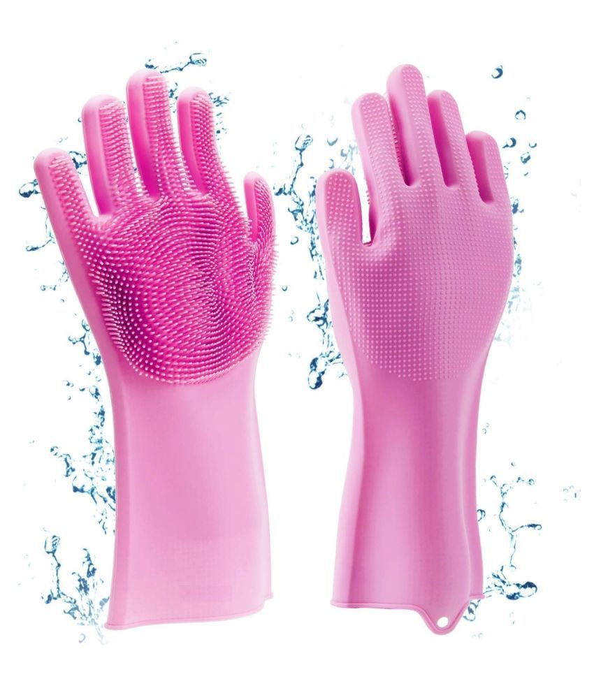 GLUN Microfibre Universal Size Cleaning Glove(1 Pair)