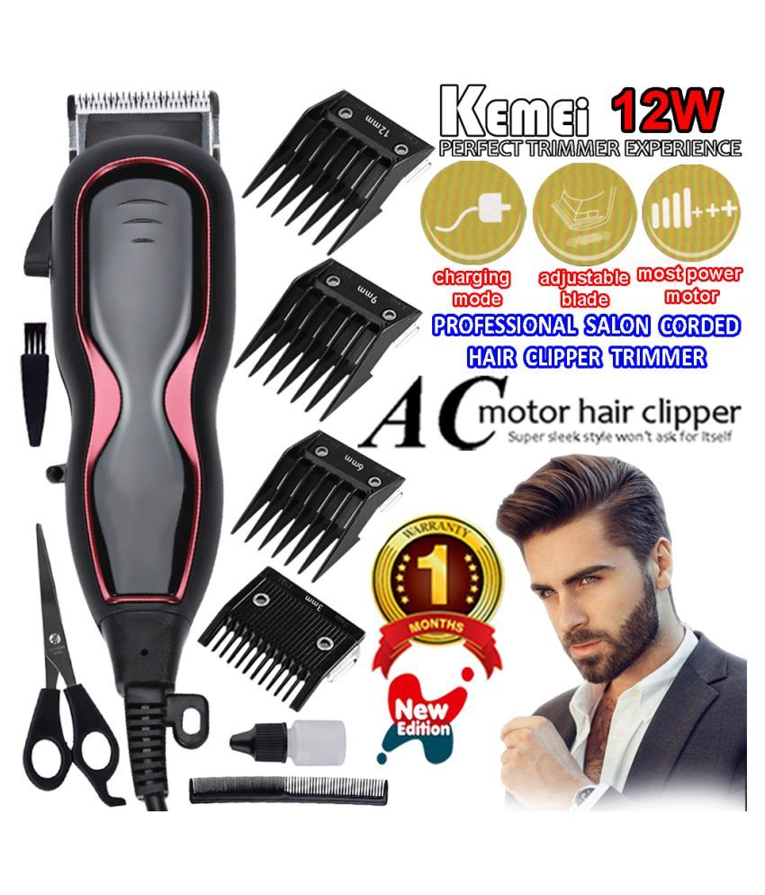 corded beard and mustache trimmer