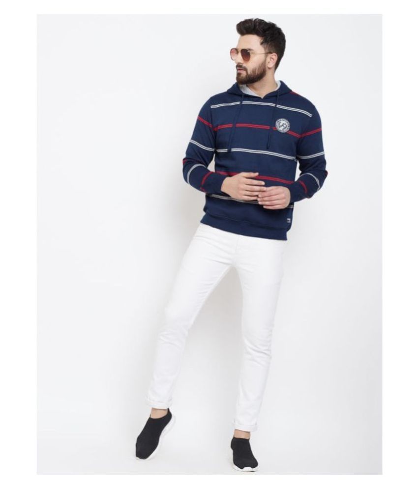     			AUSTIN WOOD Navy Sweatshirt