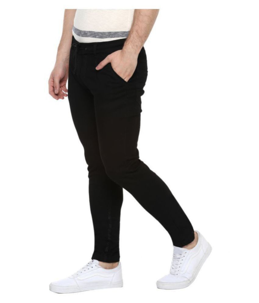     			Urbano Fashion Black Slim Jeans