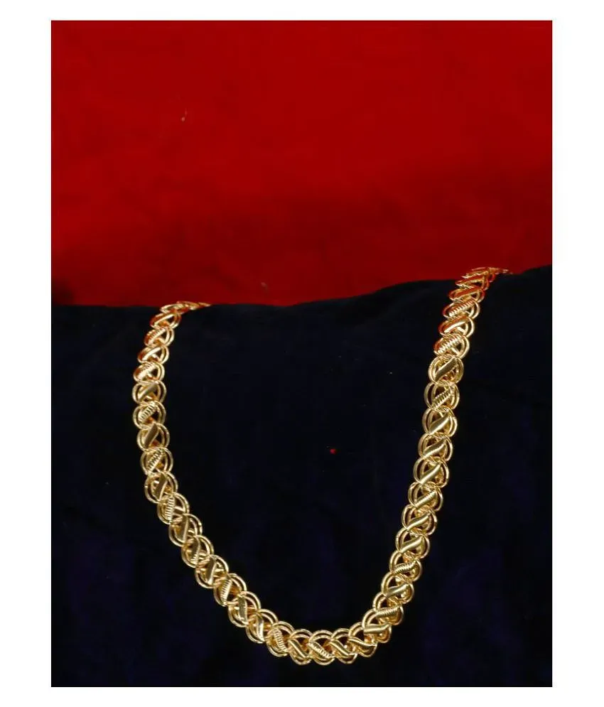 Snapdeal gold plated on sale chain