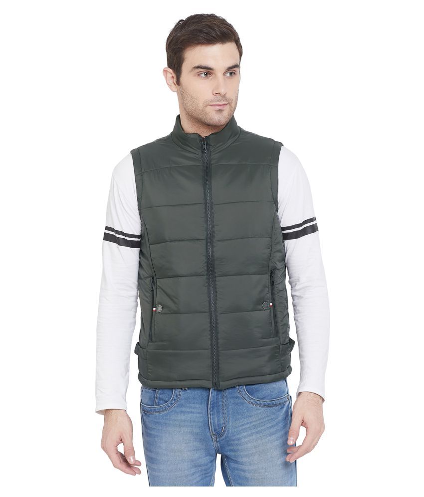 Crimsoune Club Green Quilted \u0026 Bomber 