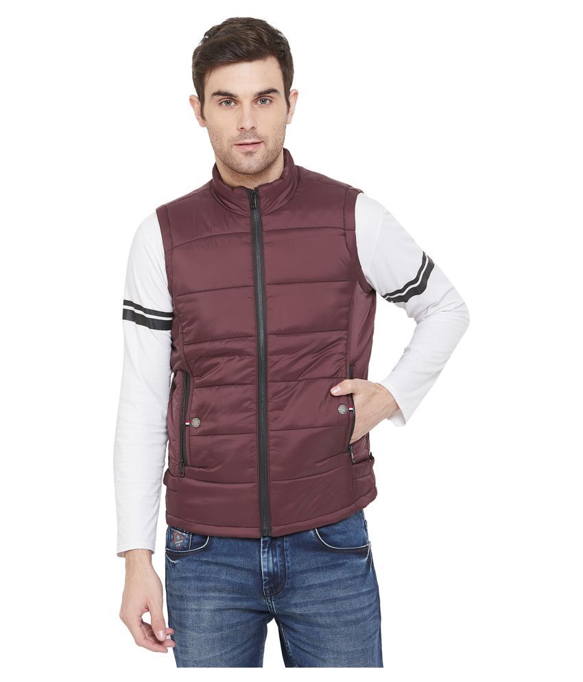Crimsoune Club Maroon Quilted \u0026 Bomber 