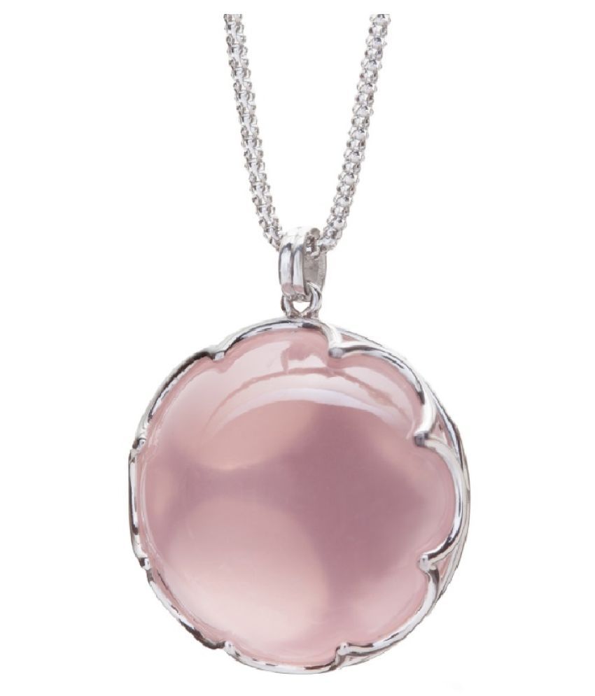 Rose quartz Pendant in 9.25 carat 