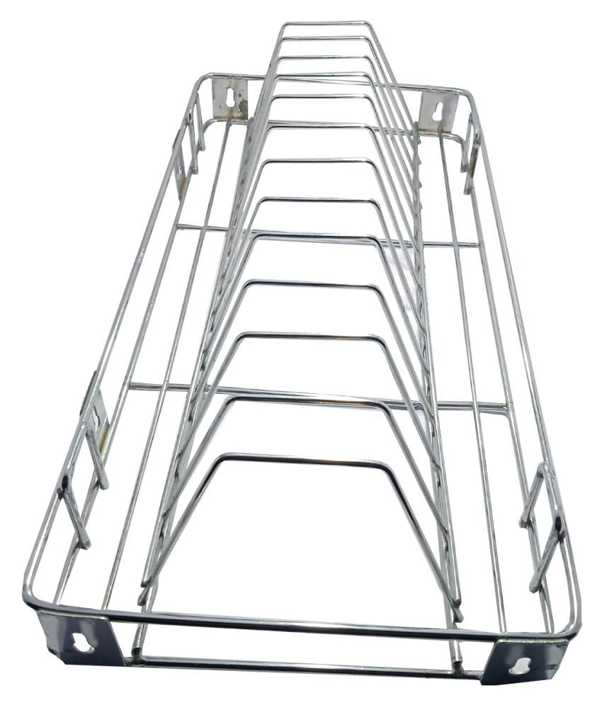 SS Stainless Steel Plate Rack Dish Rack Plate Stand. Buy Online at Best Price in India