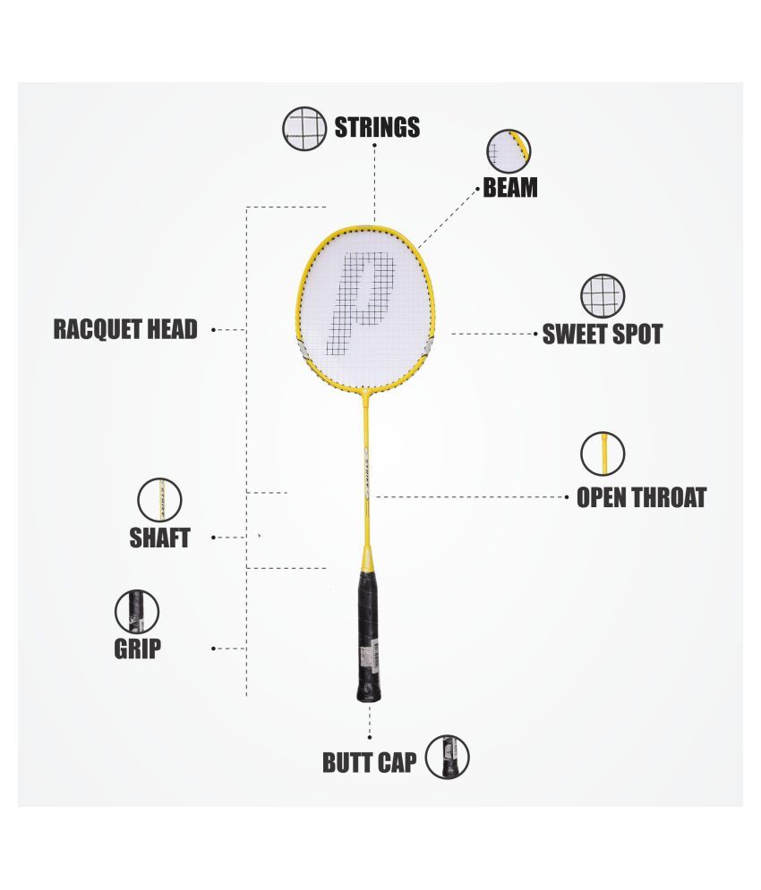 prince strike badminton racquet