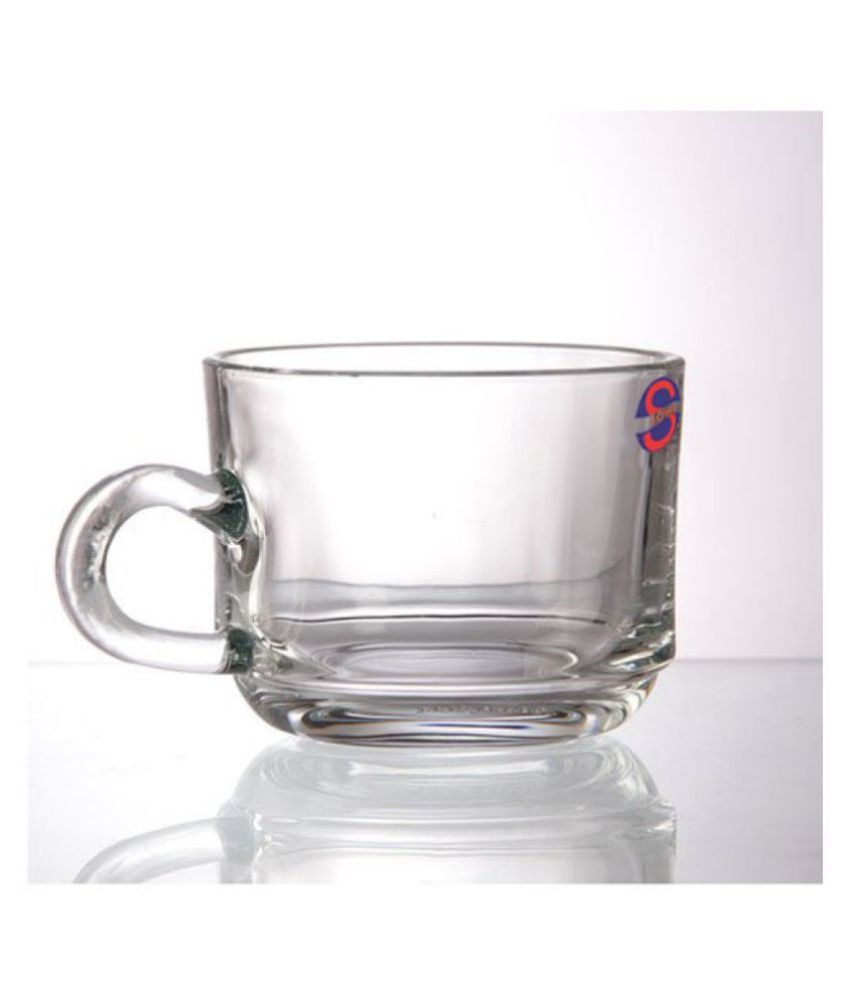     			Afast Glass Cup, Transparent, Pack Of 1, 150 ml