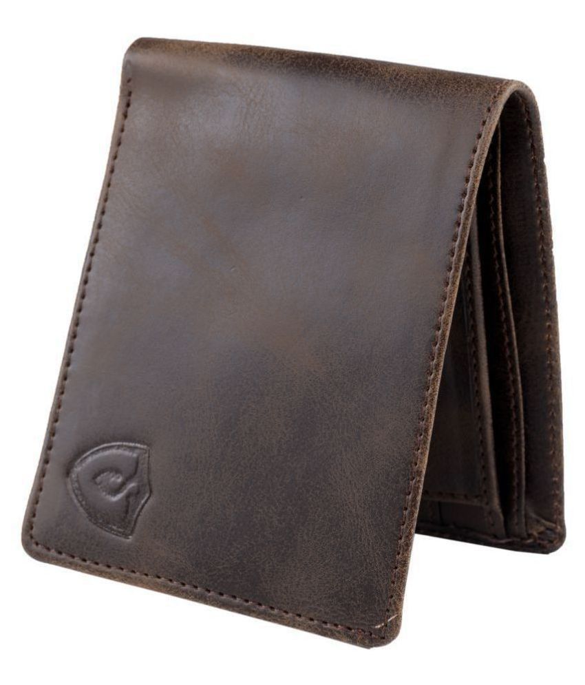     			Keviv - Brown Leather Men's Regular Wallet ( Pack of 1 )