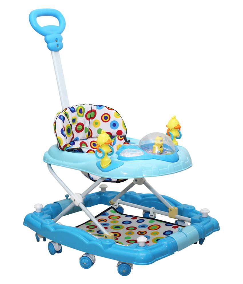     			Mee Mee Premium Baby Walker Cum Rocker (Blue)