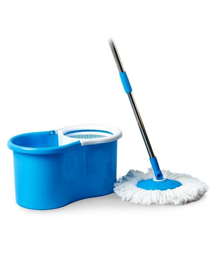MFY Handle Mop 360° Spin Bucket Mop with 1 Extra Refill Buy MFY Handle