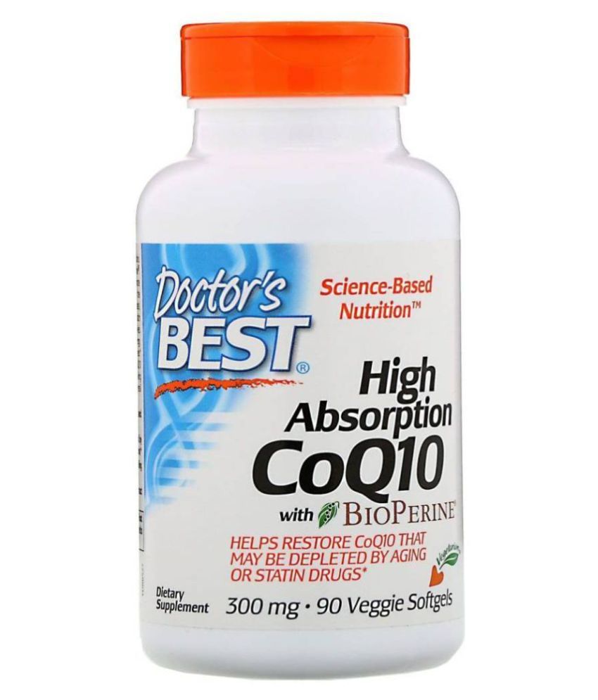 Doctor's Best CoQ10 with BioPerine 300 mg 90 no.s Vitamins Softgel Buy