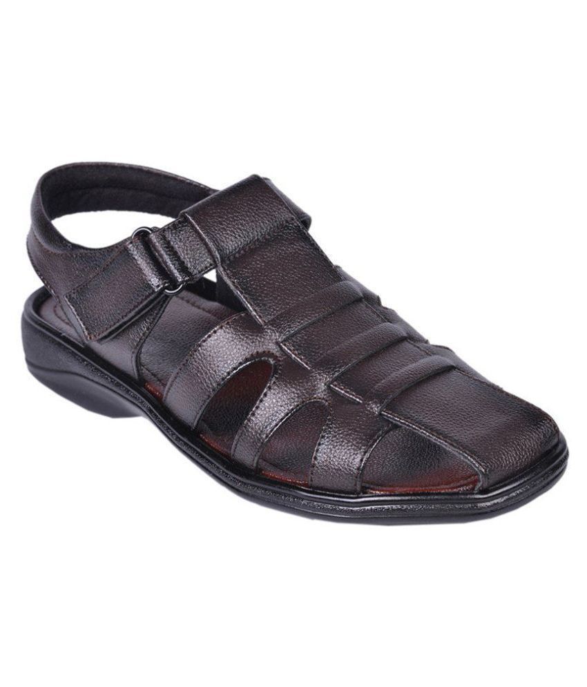     			Leeport -   Brown Men's Sandals