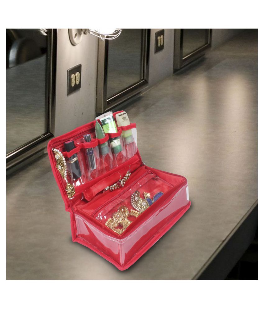 PrettyKrafts Jewellery Organizer,Travel Kit for Jwellery Waterproof