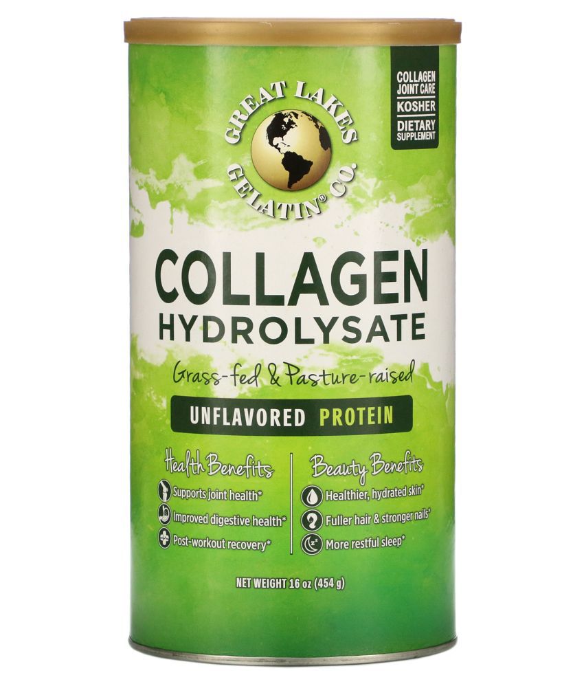 Great Lakes Gelatin Collagen Hydrolysate , 16 oz Powder 454 gm: Buy Great Lakes Gelatin Collagen Hydrolysate , 16 oz Powder 454 gm at Best Prices in India - Snapdeal