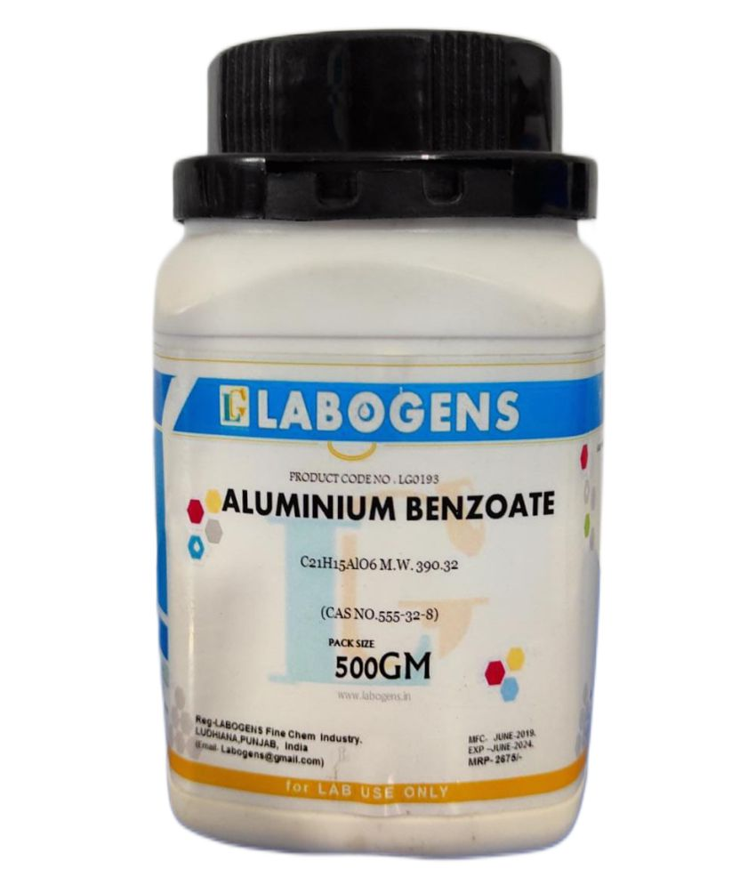     			ALUMINIUM BENZOATE 500GM