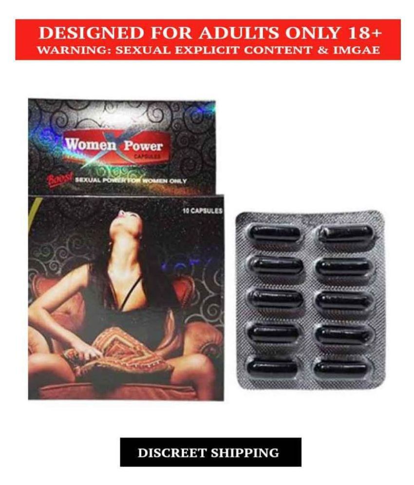Ayurvedic WomenX Power capsules  Pack Of 10 x 5 = 50no.s ( For Women Satisfaction)