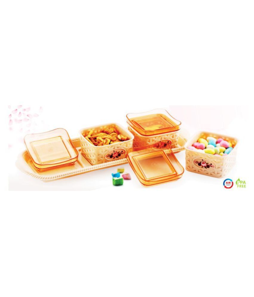 London DLX 3Containers Set With Tray