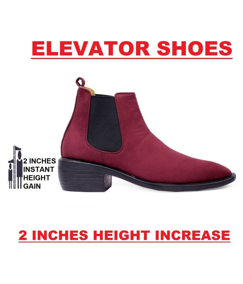     			BXXY Red Chelsea boot