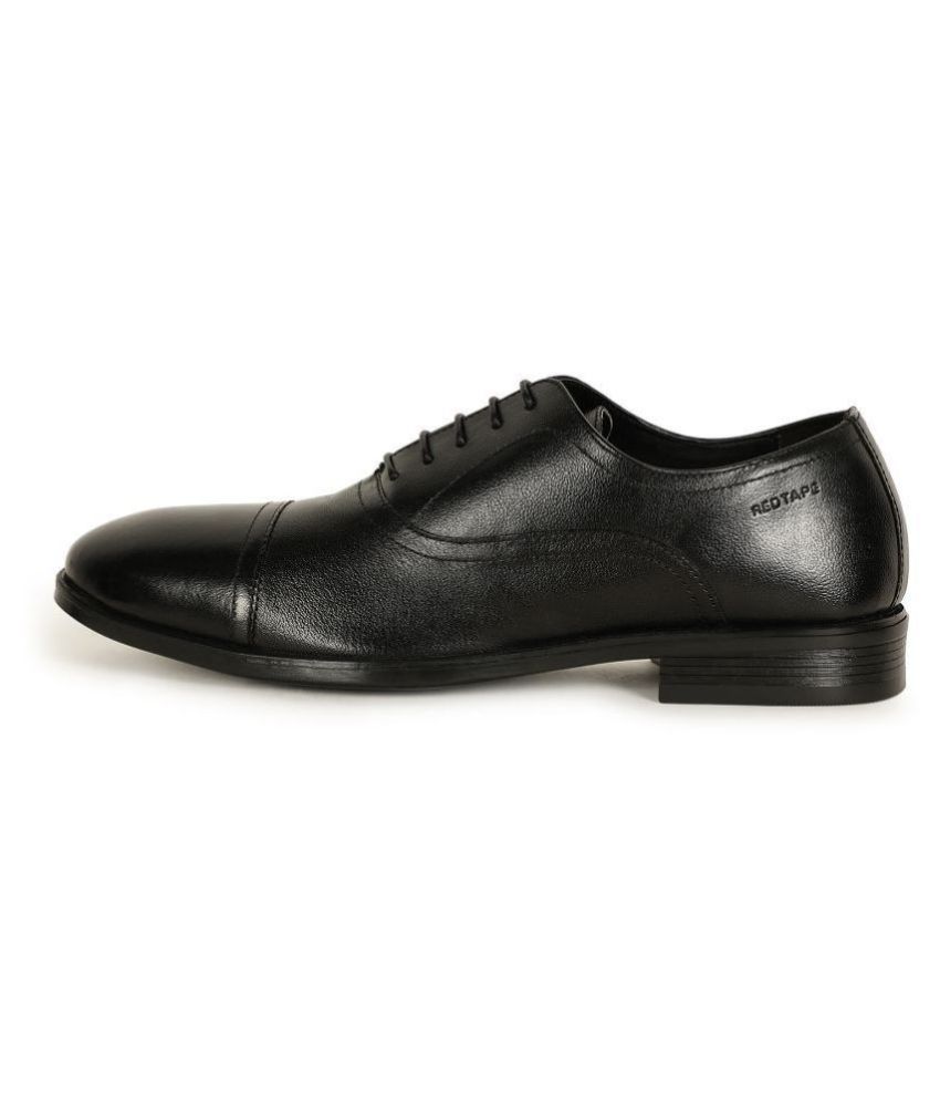 red tape oxford shoes in patent leather