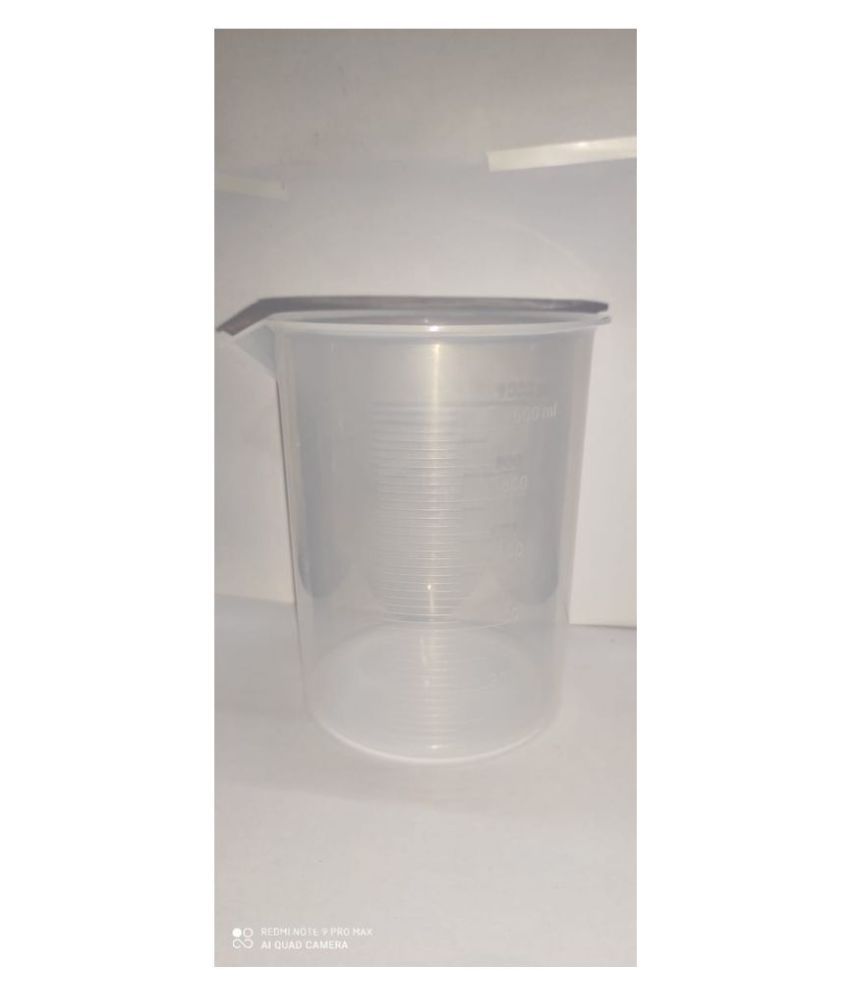 Plastic Beaker 1000ml Buy Online At Best Price In India Snapdeal