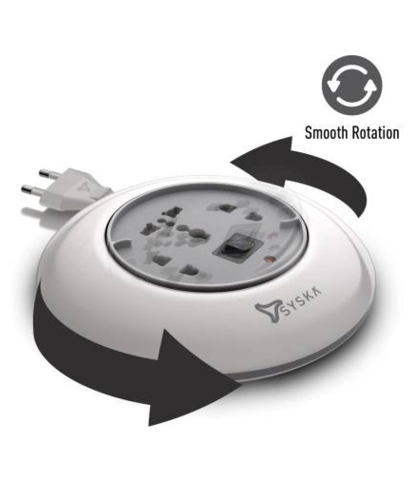 Buy Syska 3 Socket Extension Board Online at Low Price in India Snapdeal