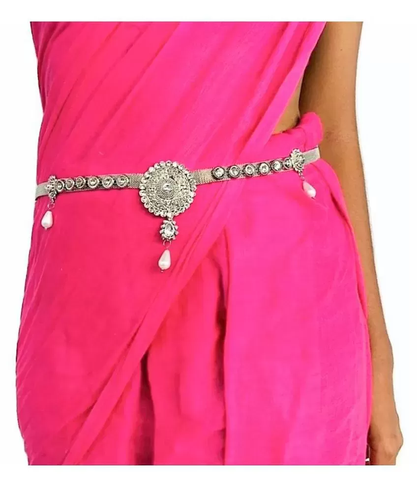Womensky silver kamarband waist belt for women and girls for wedding: Buy  Womensky silver kamarband waist belt for women and girls for wedding Online  in India on Snapdeal