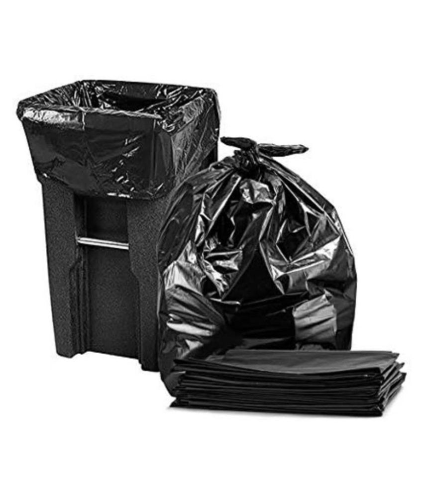     			C-I X-Large 40 pcs. -29X39 Black Disposable Garbage Trash Waste Dustbin Bags for 73cm x 99cm- (29X39) | Pack of 4 X 10 pcs= total 40 pcs