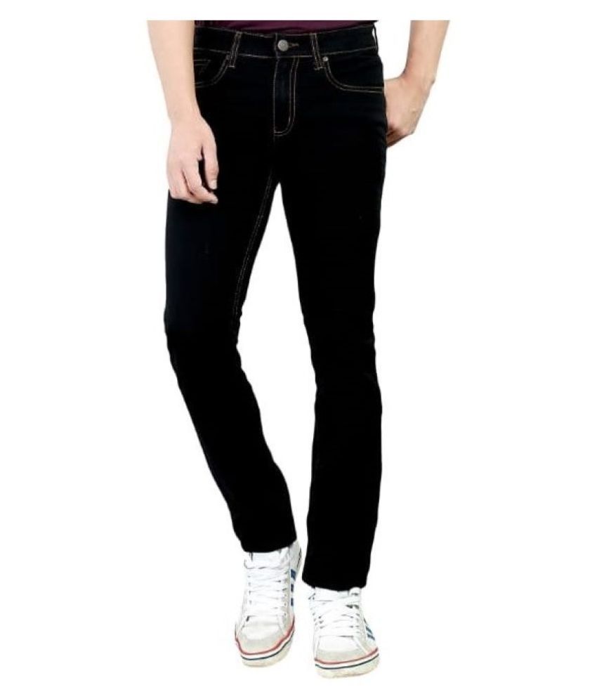 Tera-Lee Black Regular Fit Jeans - Buy Tera-Lee Black Regular Fit Jeans ...