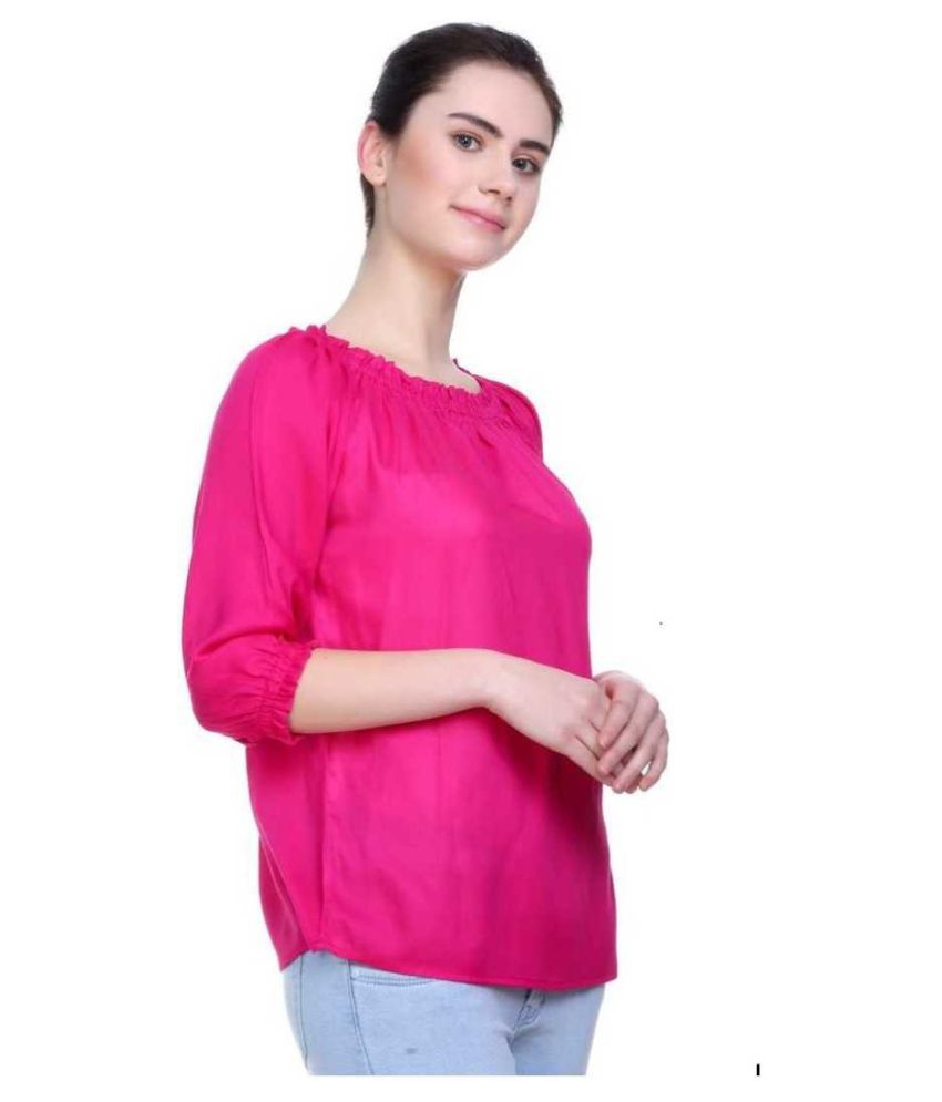 Laviso Cotton Regular Tops - Pink - Buy Laviso Cotton Regular Tops ...